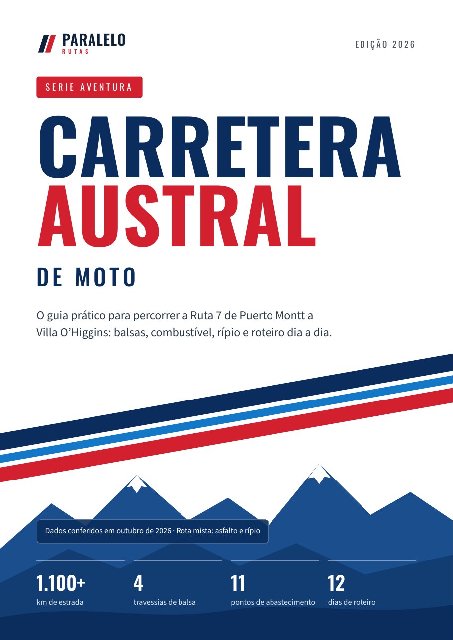 Capa do guia Carretera Austral de moto